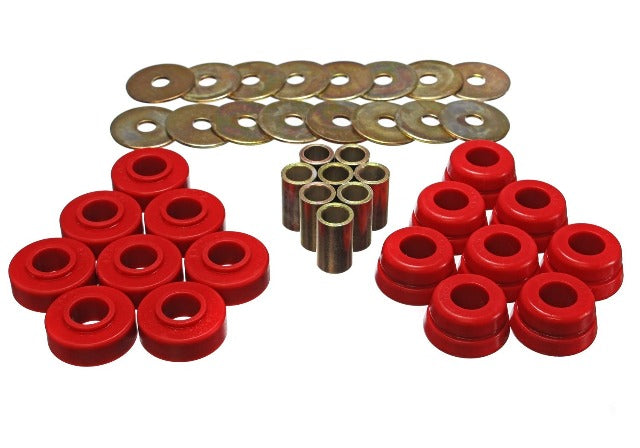 Energy Suspension 3.4126R Body Mount Set w/Hardware
