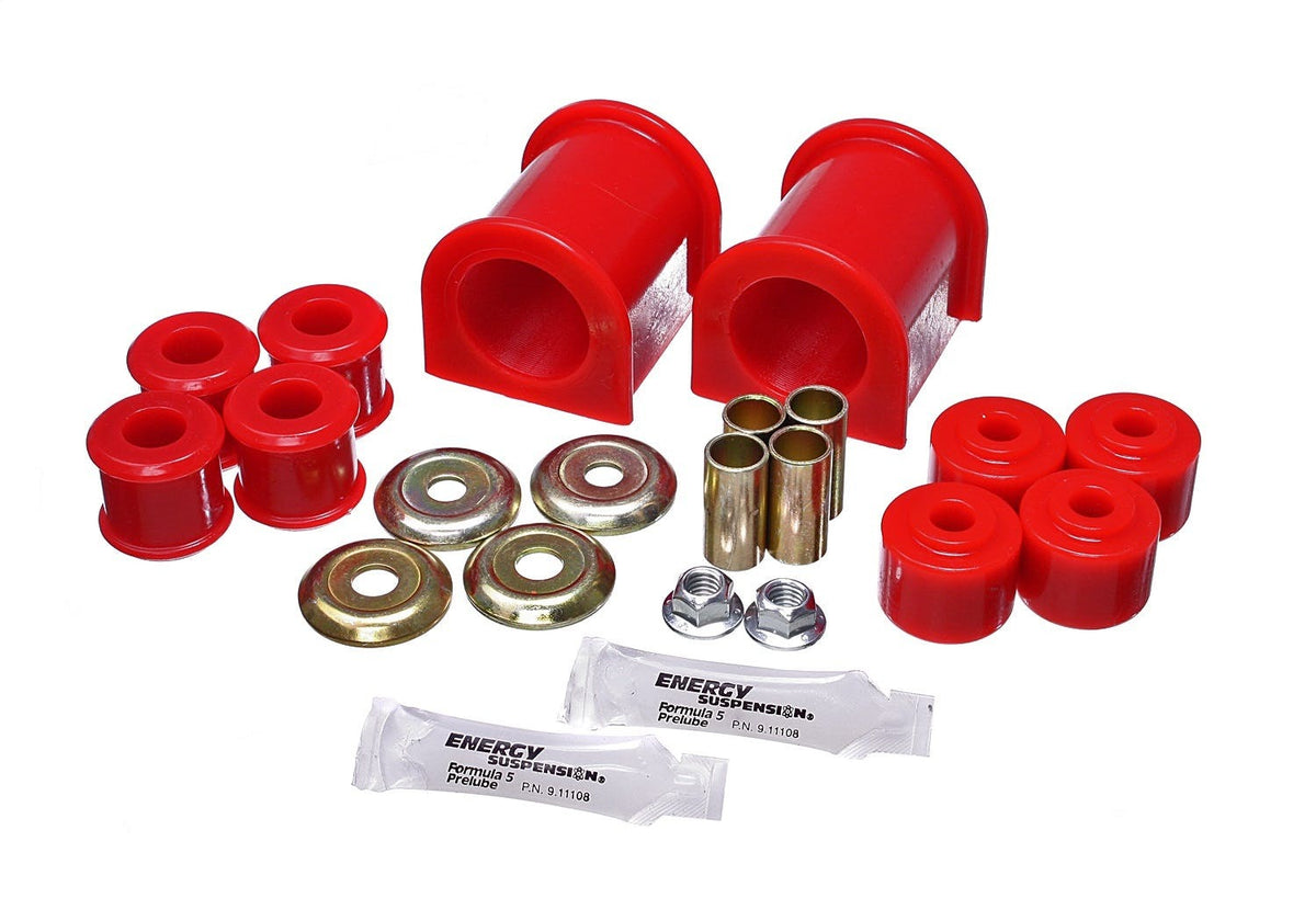 Energy Suspension 40.5022R Front Sway Bar Bushing Set Red - 1 1/2"
