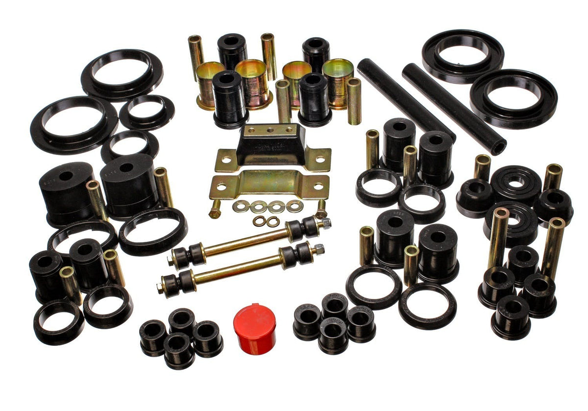 Energy Suspension 4.18110G Master Bushing Set w/Transmission Mount