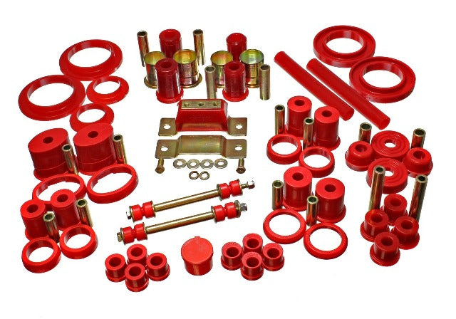 Energy Suspension 4.18110R Master Bushing Set w/Transmission Mount