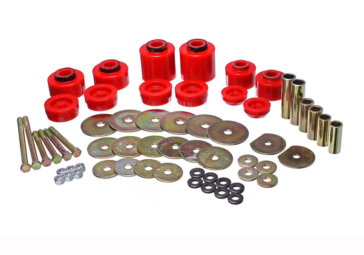 Energy Suspension 4.4123R Body Mount Bushing Set