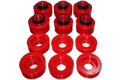 Energy Suspension 4.4125R Body Mount Set, Red Performance Polyurethane