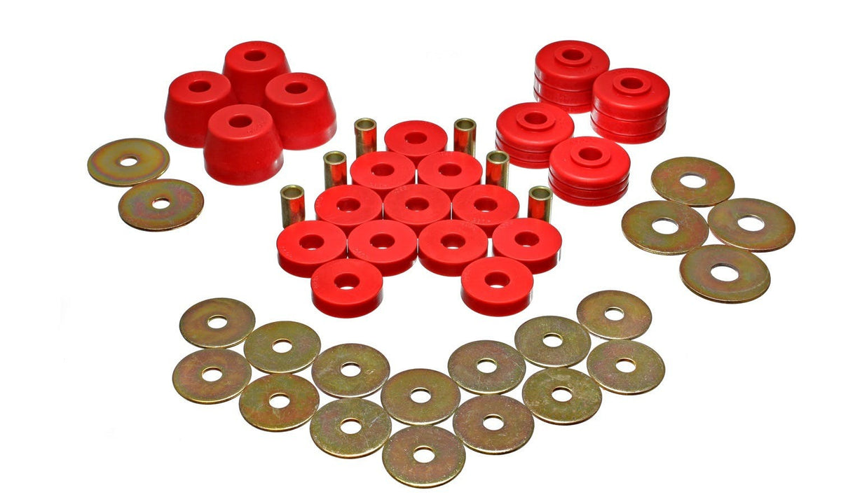 Energy Suspension 5.4102R Body Mount Bushing Sets