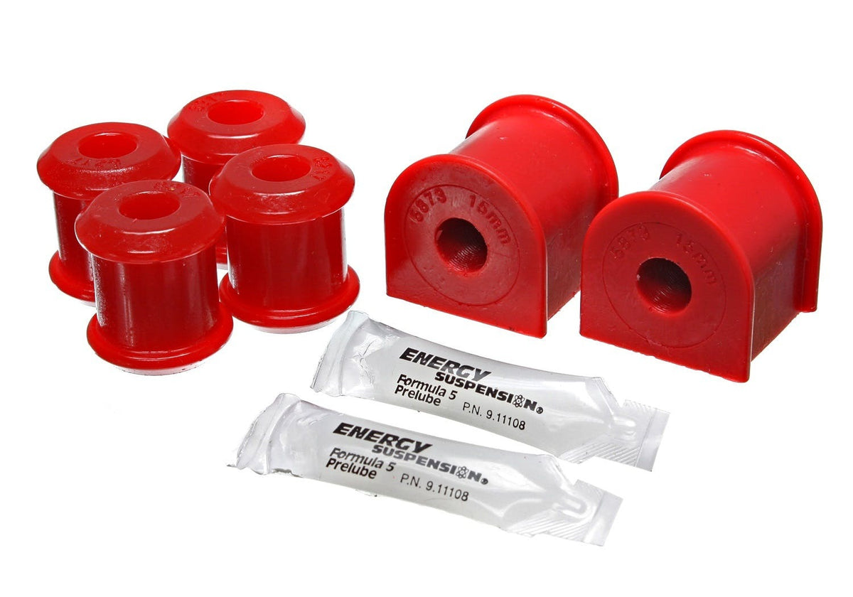 Energy Suspension 5.5167R RR SWAY BAR BUSHING SET 15mm