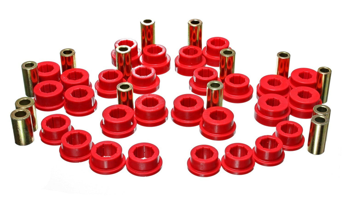 Energy Suspension 8.3130R Rear Control Arm Bushing Set