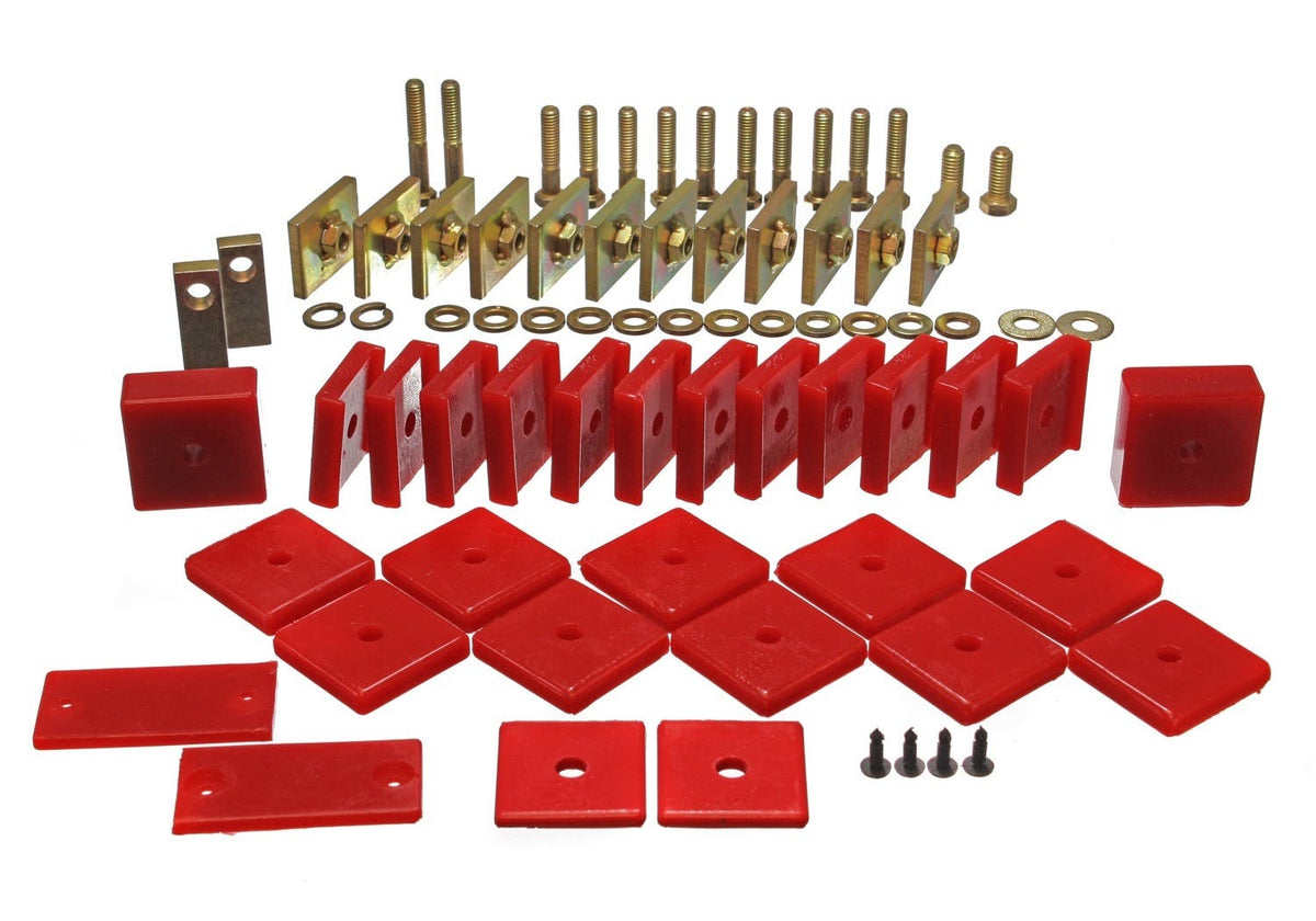 Energy Suspension 8.4104R Land Cruiser Bodymount Set
