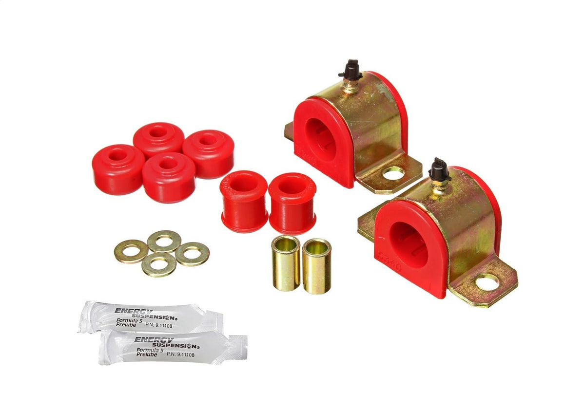 Energy Suspension 8.5148R Rear Sway Bar Bushing Set 25mm
