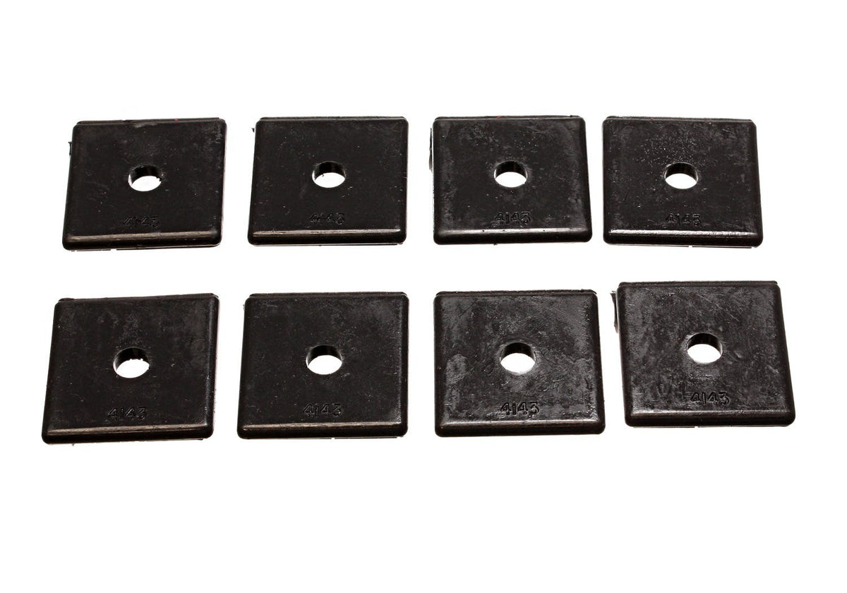 Energy Suspension 9.9533G Polyurethane Body Bushing Pad Set, Square