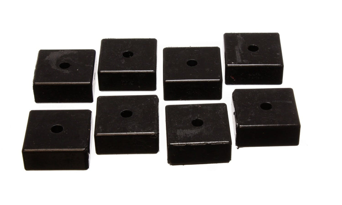 Energy Suspension 9.9535G Polyurethane Body Bushing Pad Set, Square