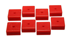Energy Suspension 9.9535R Polyurethane Body Bushing Pad Set, Square