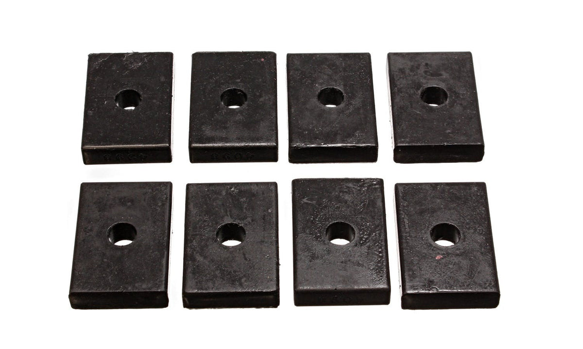 Energy Suspension 9.9536G Polyurethane Body Bushing Pad Set, Rectangle