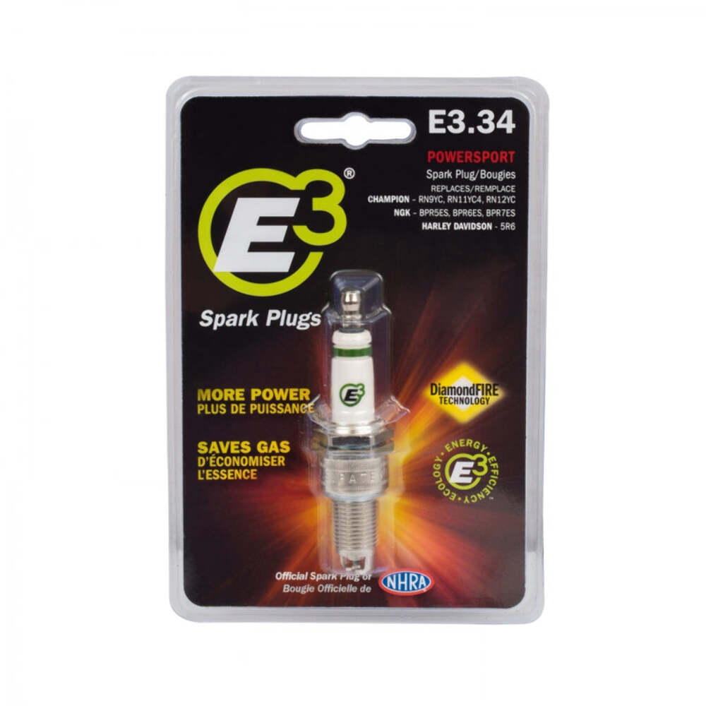 E3 Spark Plugs PowerSport Spark Plug EACH Motorcycle E3.34