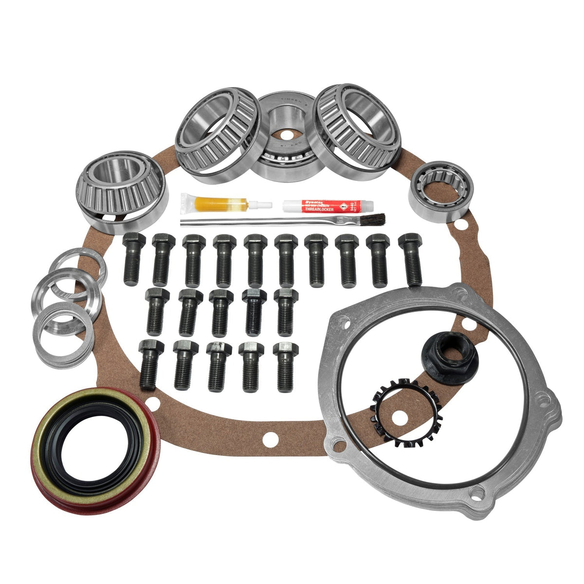Yukon Gear Ford Lincoln Mercury (4WD/RWD) Axle Differential Bearing and Seal Kit - Rear YKF9-HDC-SPC