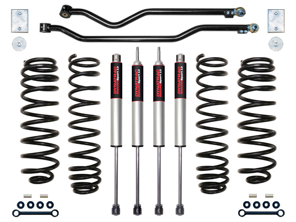Dynatrac EnduroSport? 3" Suspension Lift Kit System 2 for the 2007-2018 Jeep Wrangler JK30-1X5310-L2