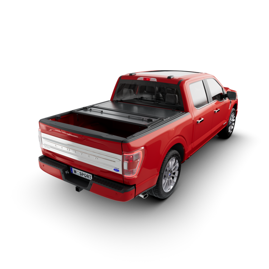 Worksport AL3 PRO Hard-Folding Tonneau Cover 4716160 Chevrolet GMC Bed Length: 72.8Inch Tonneau Cover