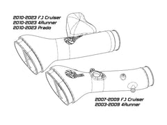 aFe Power Toyota (4.0 - 4WD) Engine Cold Air Intake 50-70095DR