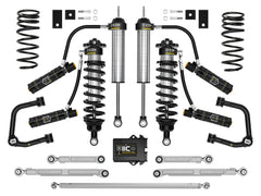 ICON Vehicle Dynamics K53254T 3-4.25 inch Stage 4 3.0 Suspension System Tubular