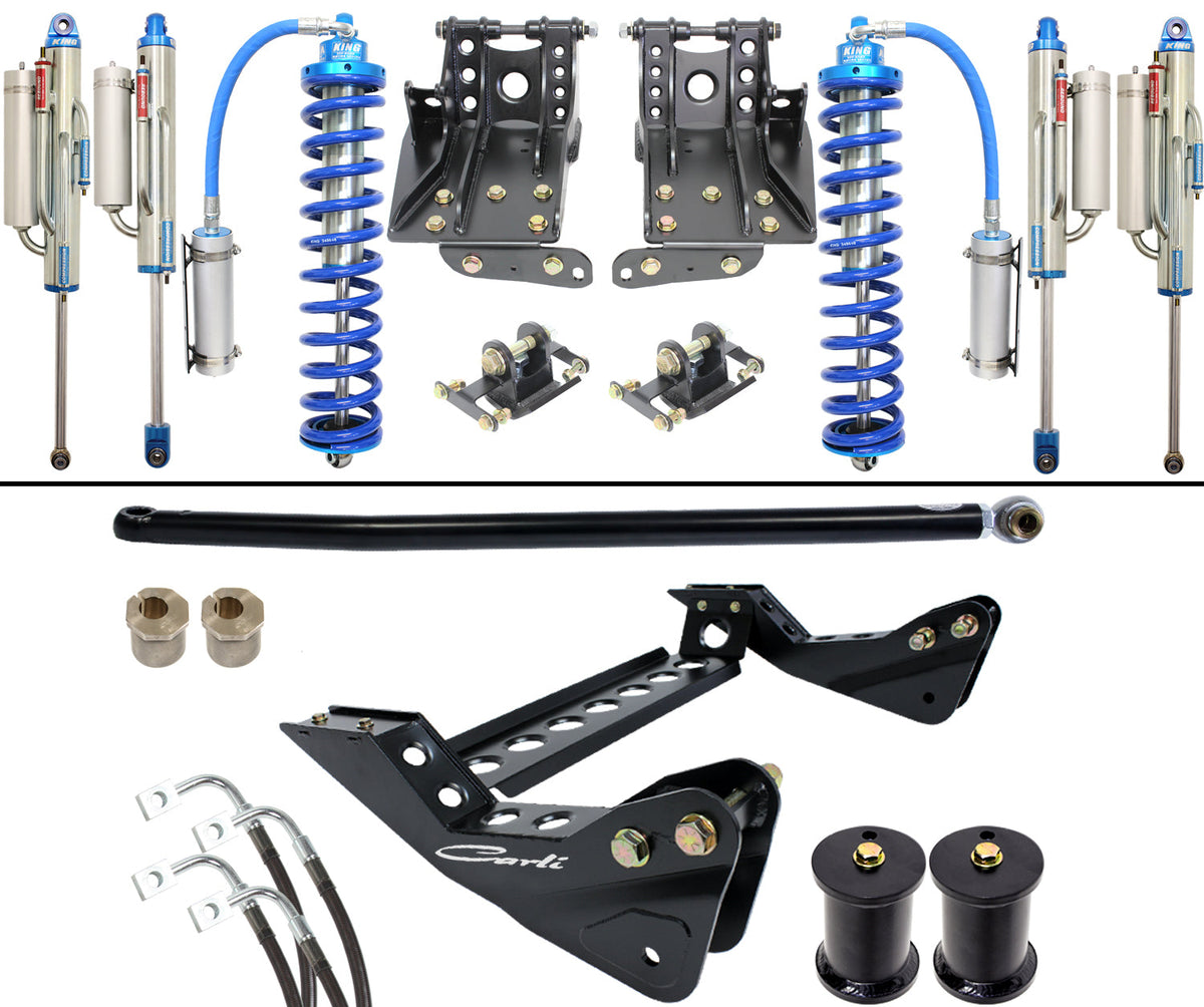 Carli Suspension CS-FLVL-CO25-BYP-05 2.5 inch Lift Coilover-Bypass System