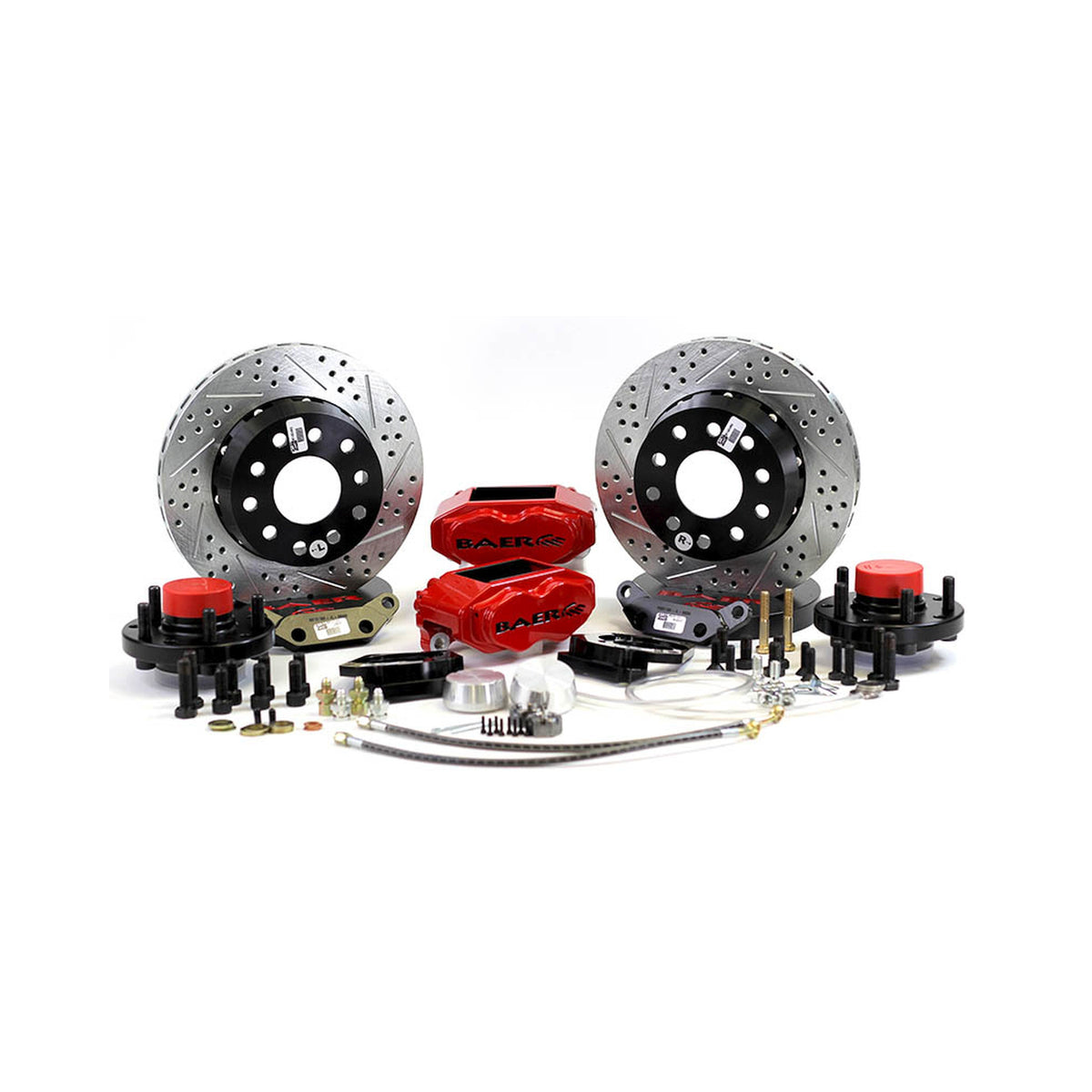 Baer Brakes 11inch SS4 Plus Front Brake Kit HO SDZ Std Studs 4301432HO
