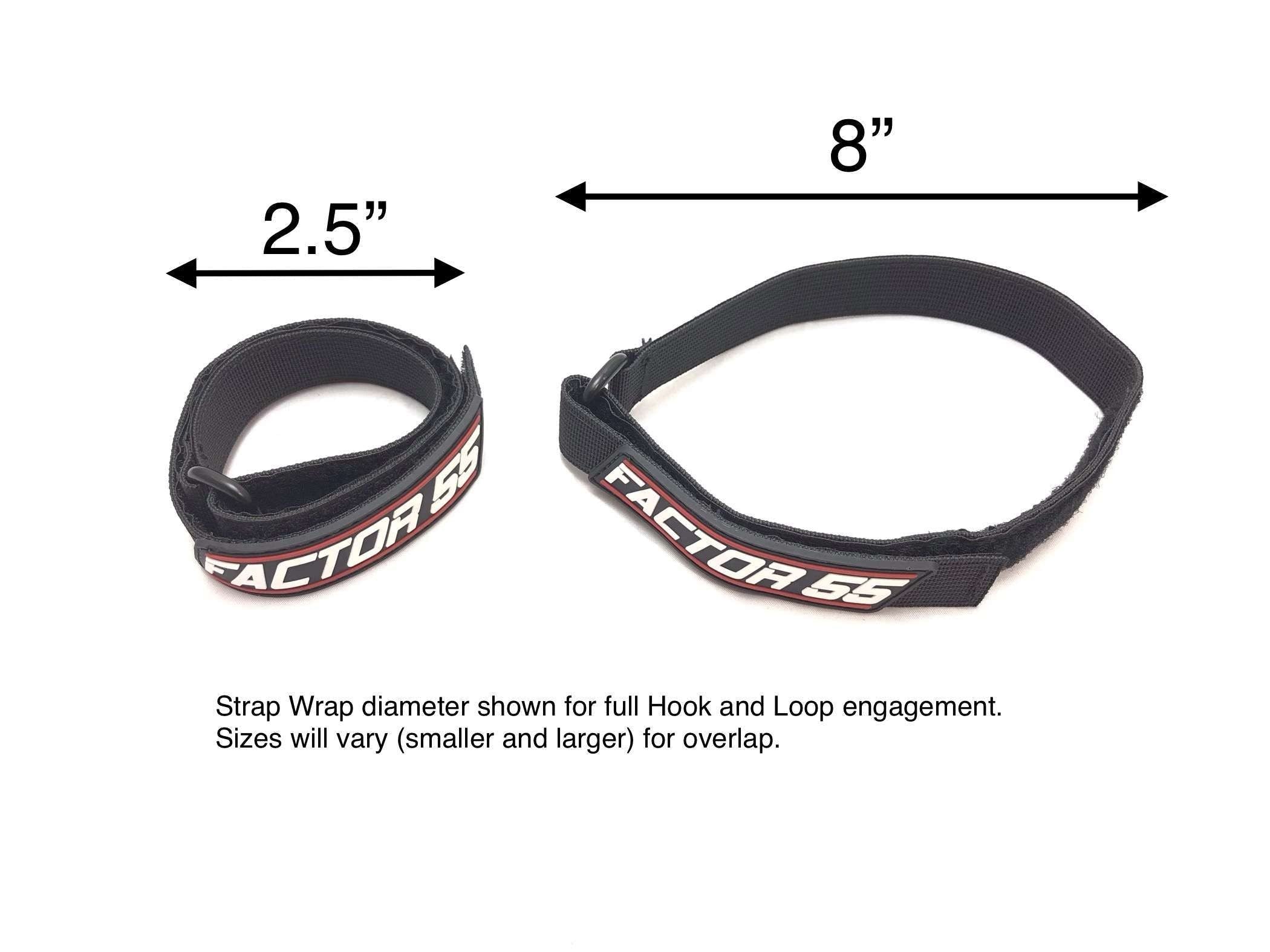 Factor 55 00071-2 Strap Wraps (Pkg Of 2)