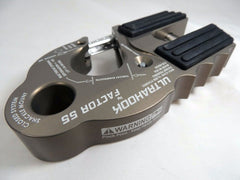 Factor 55 00250-06 Ultrahook Winch Hook With Shackle Mount - Gray