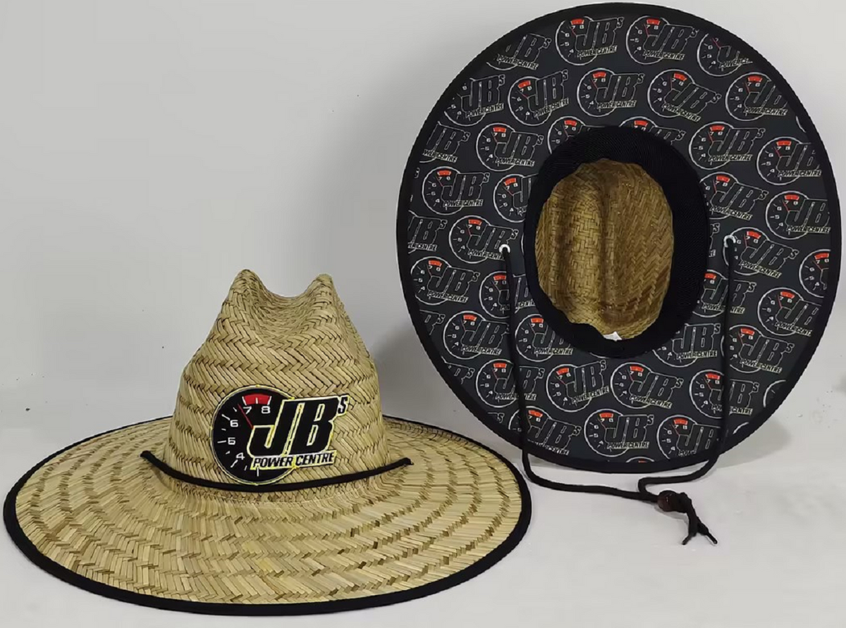 JBs Power Centre Logo Baja Straw Hat