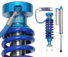 Carli Suspension CS-RAM15PER25SPKG-09-H Carli Tuned King 2.5 inch RR Co PB Front and Rear Shock Pkg With Res Mounts