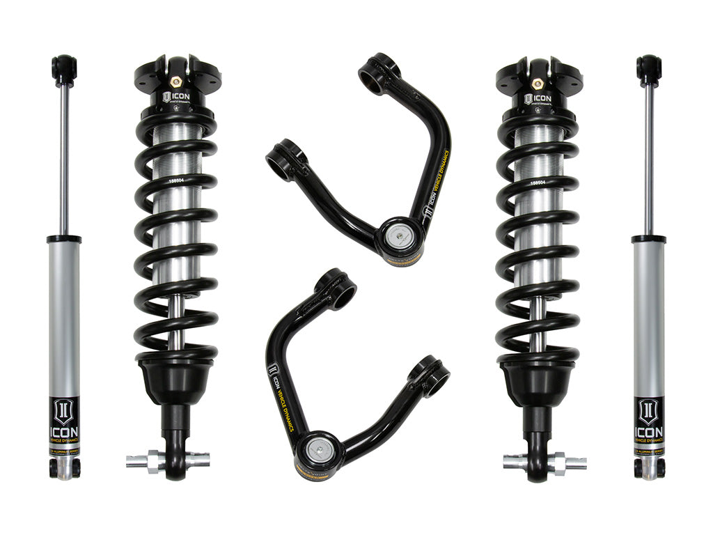 ICON Vehicle Dynamics K93202TS 0-3.5 inch Stage 2 Suspension System W Tubular UCA Steel Knuckle