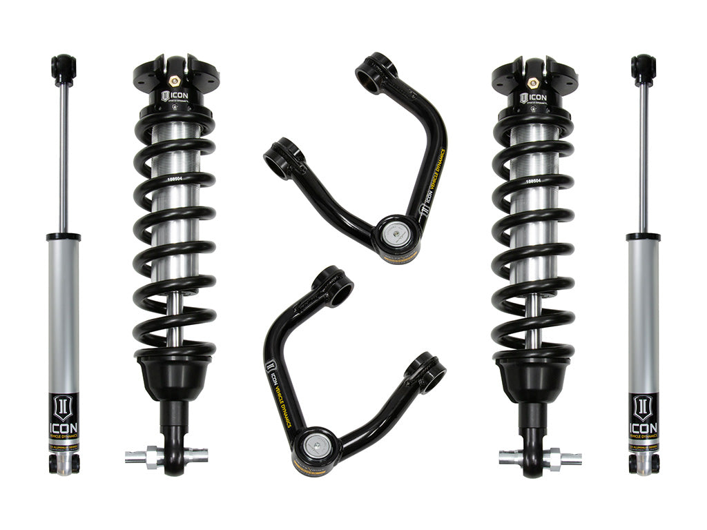 ICON Vehicle Dynamics K93202TA 0-3.5 inch Stage 2 Suspension System W Tubular UCA Al Knuckle