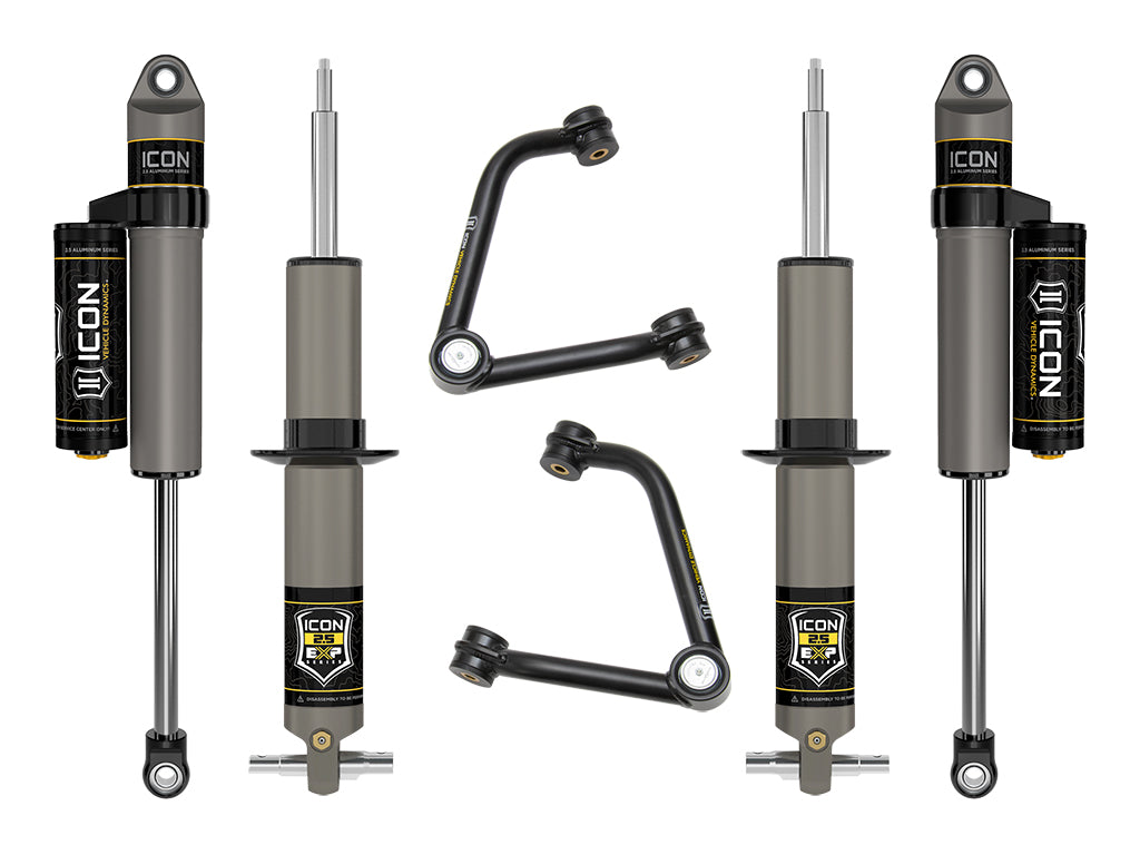 ICON Vehicle Dynamics K73073T 2.38-3.75 inch Stage 3 Exp Suspension System W Tubular UCA