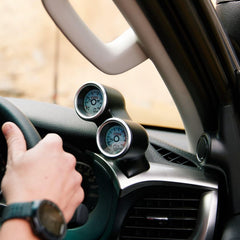 REDARC Single Voltage 52mm Battery Gauge with Optional Current Display G52-VA