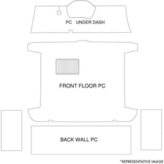 TMI Products 55-59 Chevrolet Truck Floor Carpet 34-F83055-301