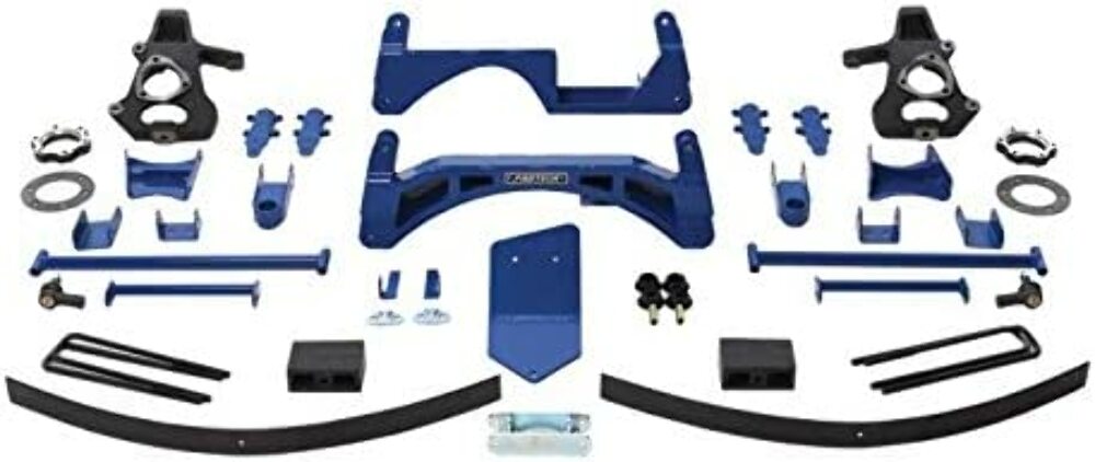 Fabtech FTS21009BK 6in. PERF SYS W/STEALTH 01-10 GM C/K2500HD; C/K3500 NON DUALLY