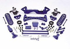 Fabtech FTS21011BK 8in. PERF SYS W/STEALTH 01-06 GM C/K2500HD; C/K3500 NON DUALLY