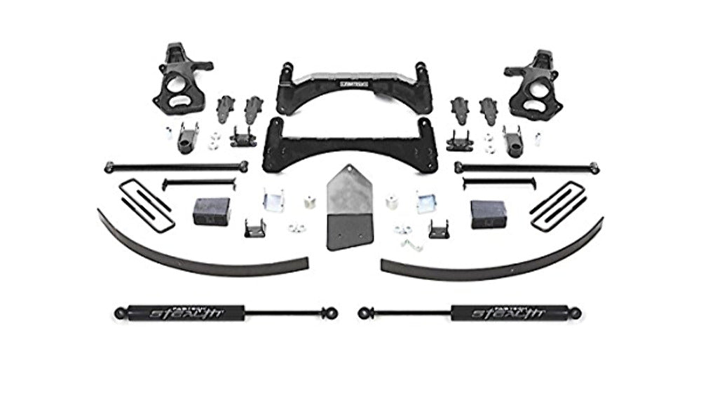 Fabtech FTS21060BK 6in. BASIC SYS W/STEALTH 07-13 GMC1500 P/U W/O AUTORIDE 2WD