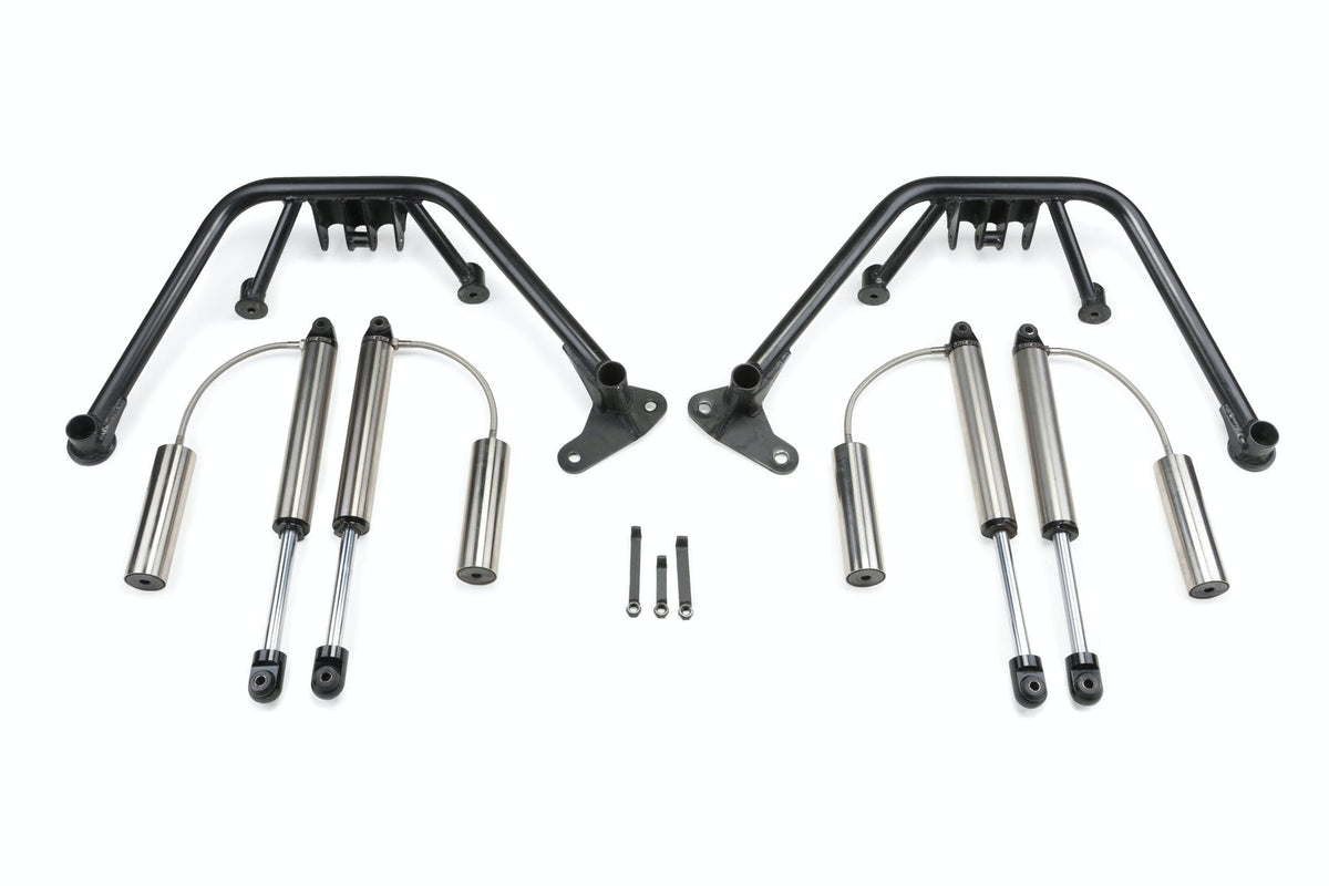 Fabtech FTS21102 DUAL SHOCK KIT W/BLK DL SHKS