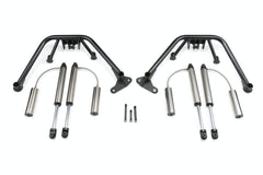 Fabtech FTS21102 DUAL SHOCK KIT W/BLK DL SHKS