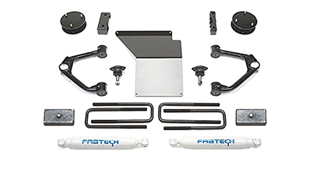 Fabtech FTS21142 Component Box w/Perf. Shocks