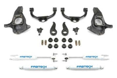 Fabtech FTS21188 4in. ULTIMATE SYS W/UNIBALL UCA/STEALTH 2011-15 GM C/K2500HD/3500HD