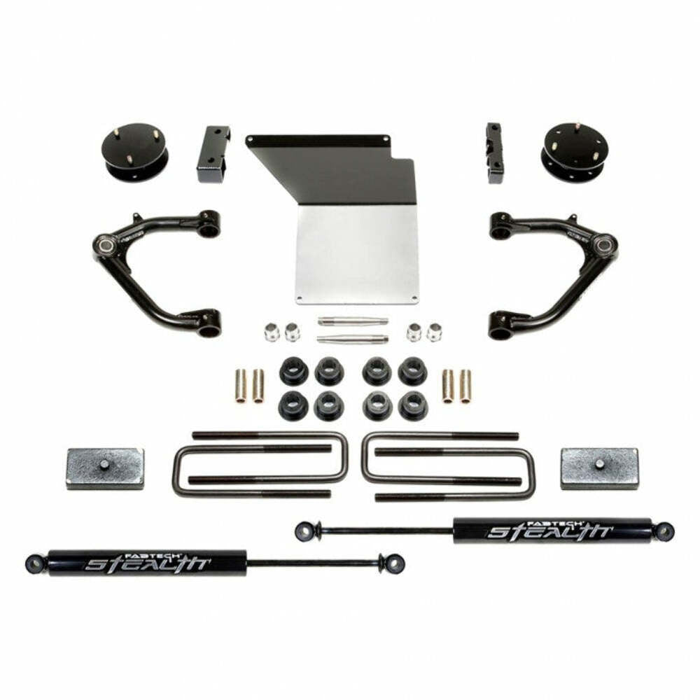 Fabtech FTS21189 4in. UNIBALL UCA SYS W/STEALTH 2007-13 GM K1501