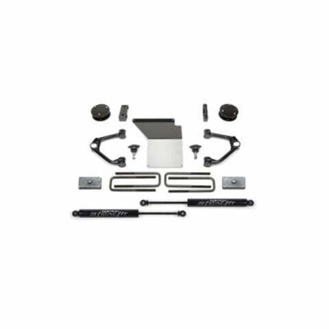 Fabtech FTS21190 4in. BUDGET SYS W/STEALTH 2014 GM K1500 P/U W/ALUM SUSP