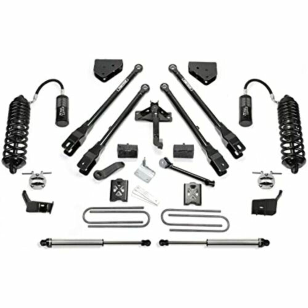 Fabtech FTS22080BK 6in. 4LINK SYS W/COILS/STEALTH 2008-15 FORD F250 4WD