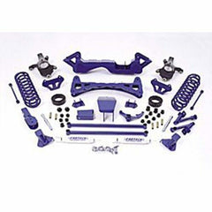 Fabtech FTS24005BK 6in. LONGARM W/FRT/RR CS/STEALTH 04-06 JEEP LJ 4WD UNLMTD ALL MODELS