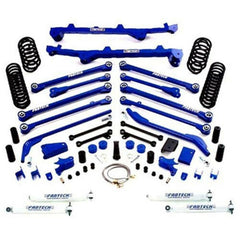 Fabtech FTS24017BK 6in. LONGARM W/FRT/RR CS/STEALTH 04-06 JEEP LJ 4WD UNLMTD ALL MODELS