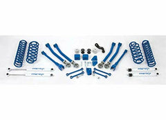 Fabtech FTS24081BK 5in. SHORTARM SYS W/COILS/STEALTH 07-15 JEEP JK 4WD