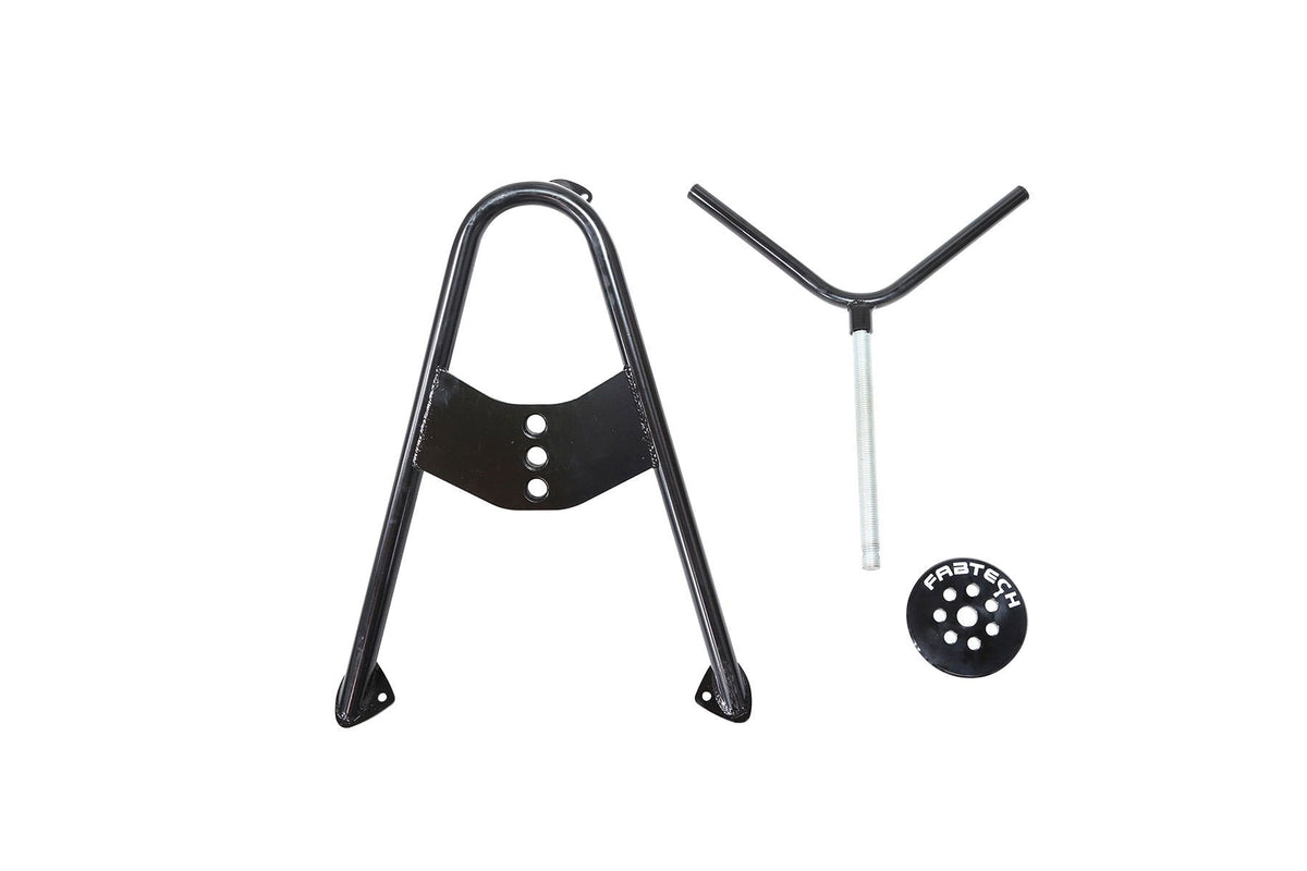 Fabtech FTT10002BK SPARE TIRE MOUNT ANGLED BLACK