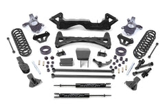 Fabtech K1007M 6in. PERF SYS W/STEALTH FRT 00-06 GM K1500 SUB/YUK/TAHOE/AVAL 4WD W/LOAD LVLNG R