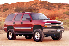 Fabtech K1010 6in. PERF SYS W/PERF FRT SHKS 00-06 GM C1500 SUB/YUK/TAHOE/AVAL 2WD W/LOAD LVLNG