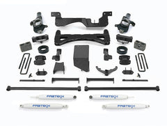 Fabtech K1014 6in. PERF SYS W/PERF SHKS 01-10 GM C/K2500HD; C/K3500 NON DUALLY