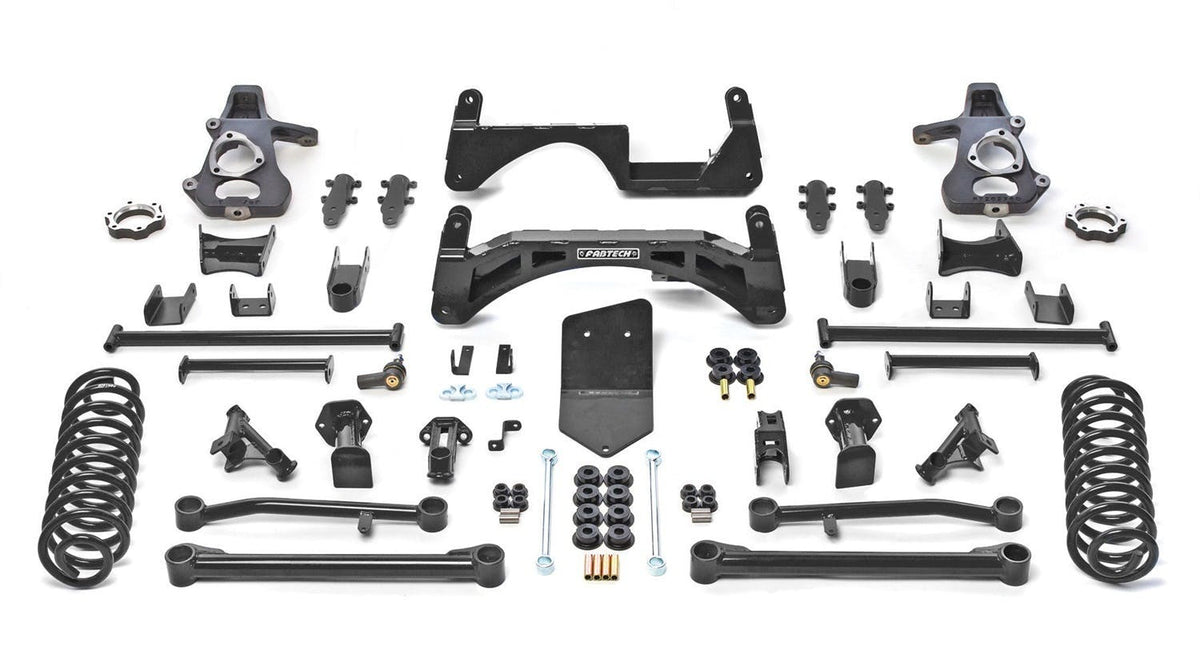 Fabtech K1018 6in. BASIC SYS 07-13 GM K1500 SUB/YUK/TAHOE/AVAL W/AUTORIDE 4WD
